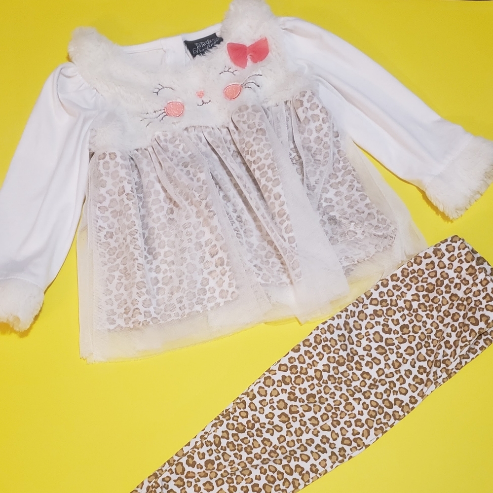 🐆🦓 Animal Print Toddler Clothing size 24 Months Girls 😺